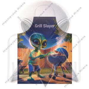 Personalized Alien Grilling Apron