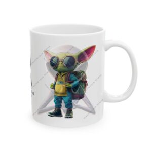 Galactic Backpacker Ceramic Mug